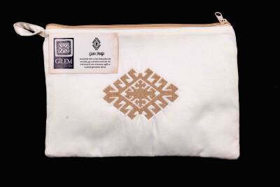 Kilim Motifi Nakışlı Uyku Terapi Seti - Motif 2 - 2